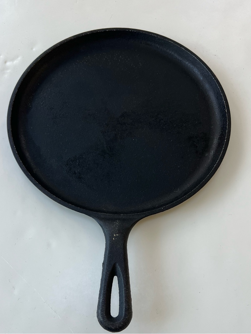 Authentic Vintage Lodge No.5 Cast Iron Skillet – 10” USA Heavy-Duty frying pan
